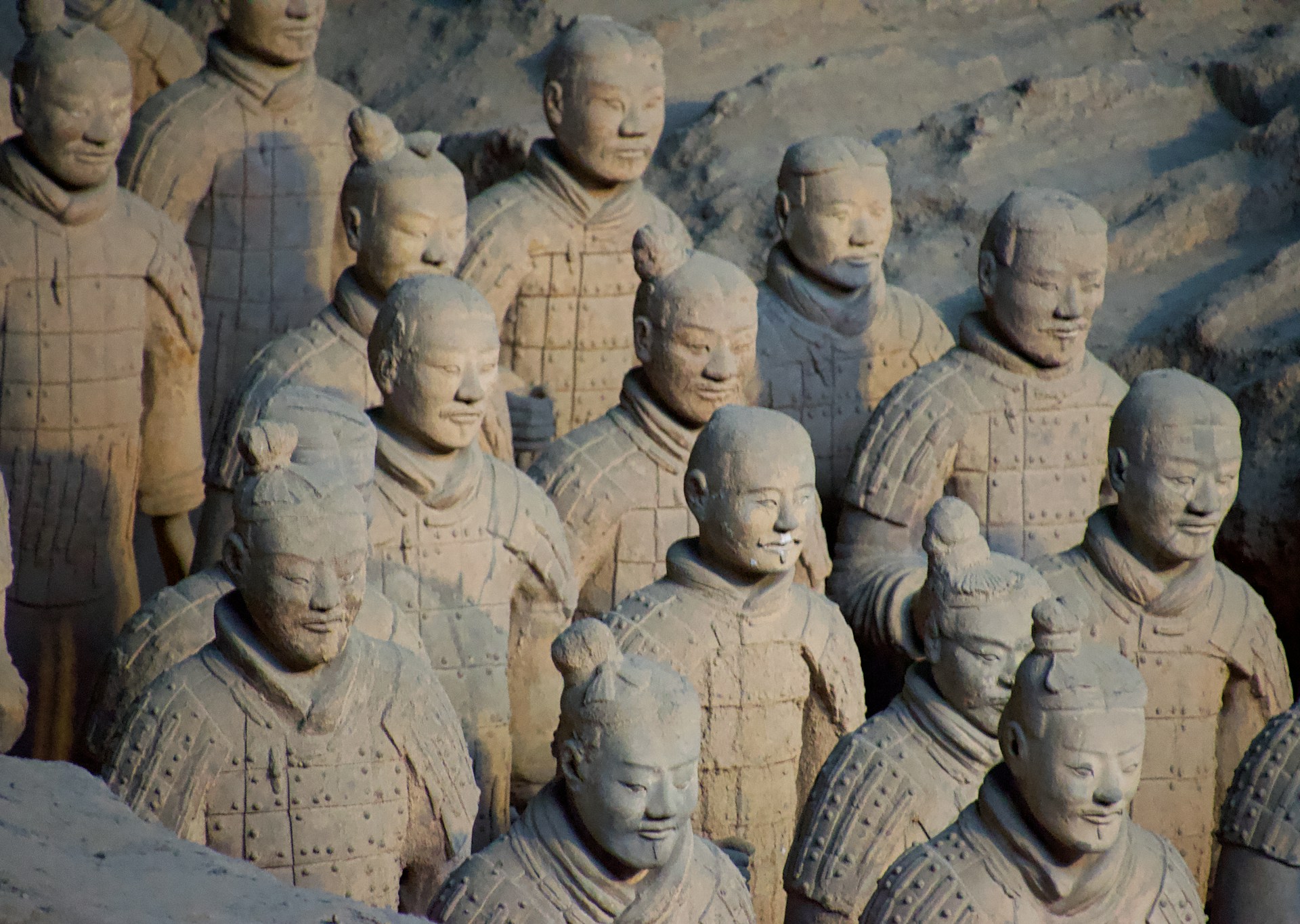 Moment from the Terracotta Army