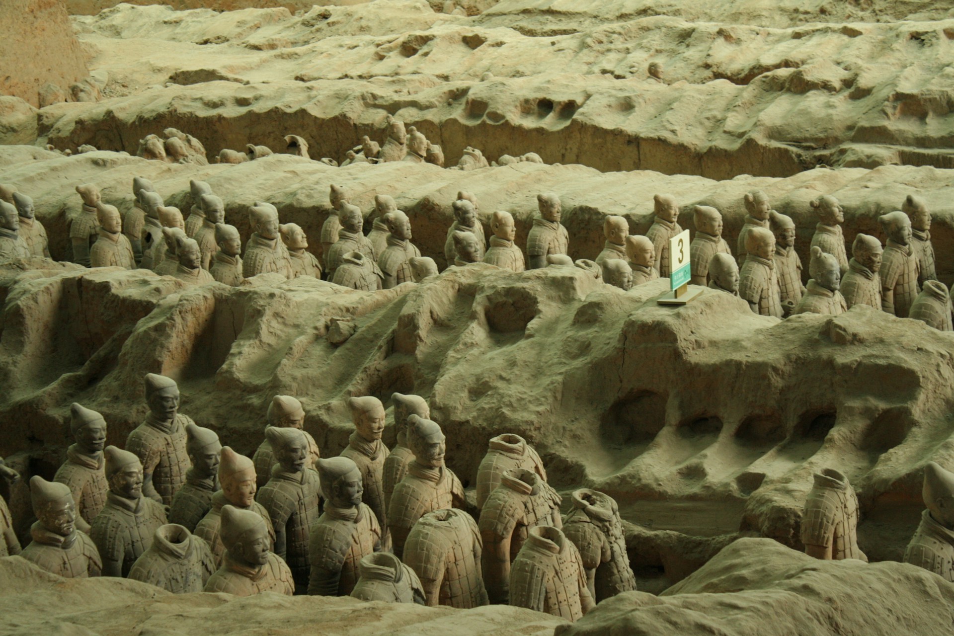 Moment from the Terracotta Army